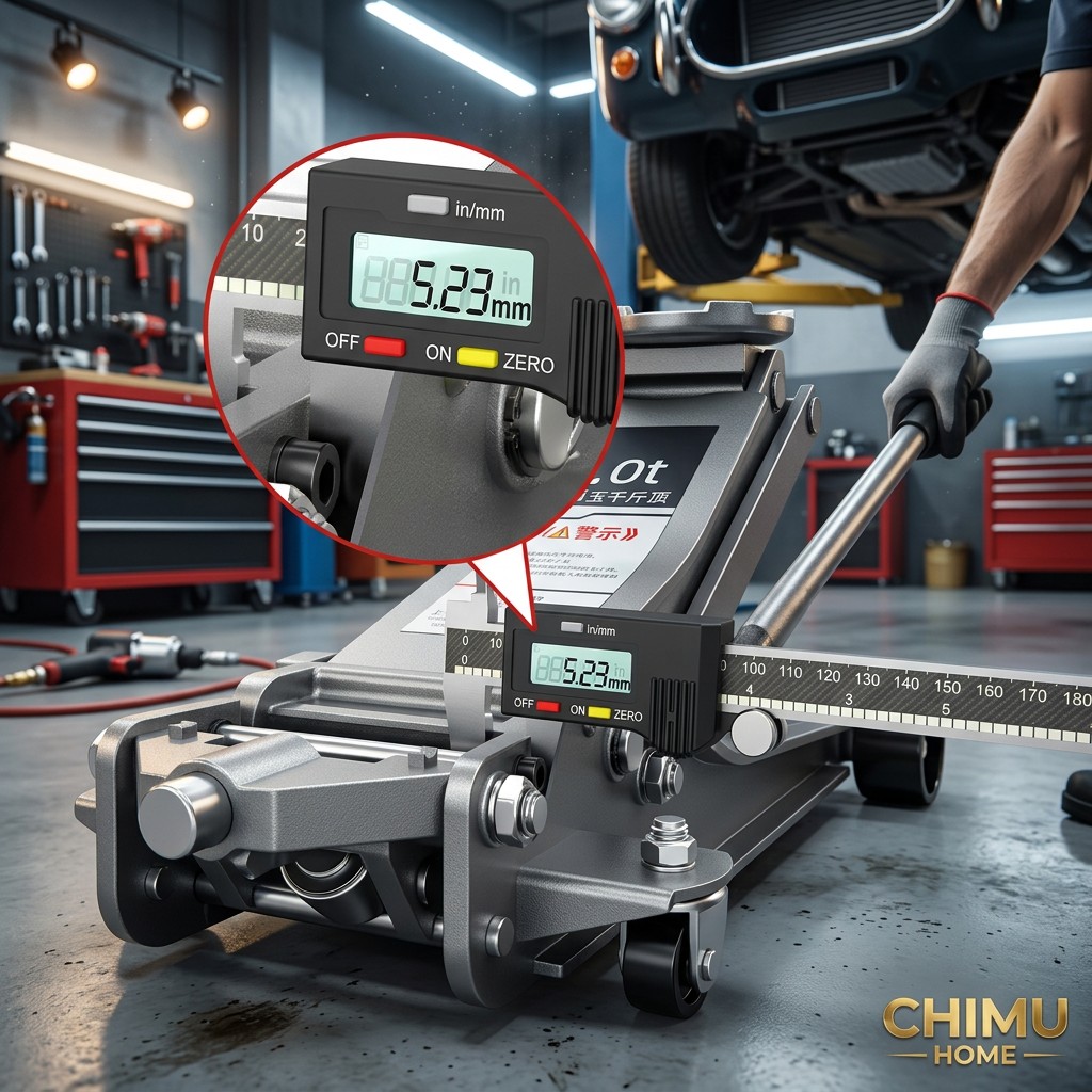 【CHIMU HOME】3T 車用フロアジャッキ 油圧ロープロファイルリフティングツール 緊急レスキュープロ クイックリフト スポーツカー SUV用