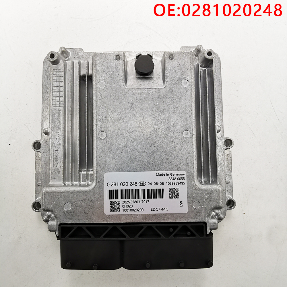 高品質新 0281020248 新エンジンコンピュータボード ECU 電子制御ユニット EDC17A7/T7