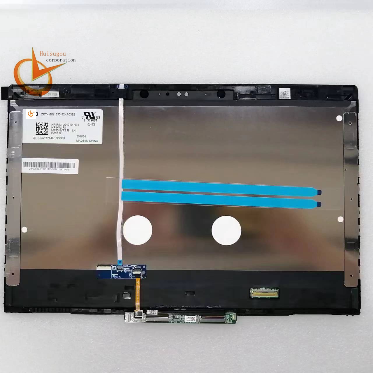 M133NVF3 R1 13.3 インチラップトップ LCD LED タッチスクリーンデジタイザアセンブリ HP EliteBook x360 1030 G3 1920*1080 P/N: L04919-N31