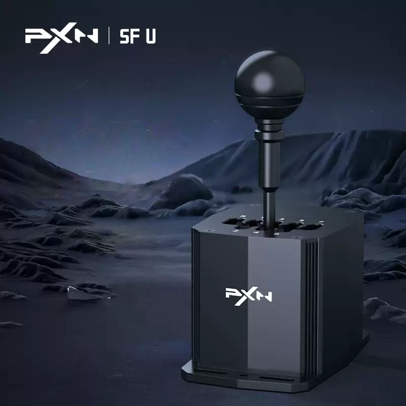 PXN SF U マニュアルトランスミッション 7 1 レーシングシミュレーター PC 用 VD4/6/10/V99/V10Pro ステアリングホイールと互換性あり