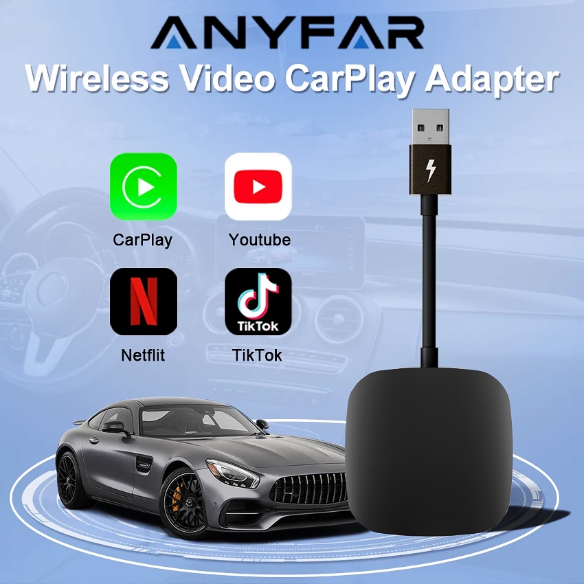 2026 CarPlay スマート Ai ボックス Android ワイヤレス CarPlay Android 自動アダプター Netflix 用 YouTube 車インテリジェントシステム 5GWiFi