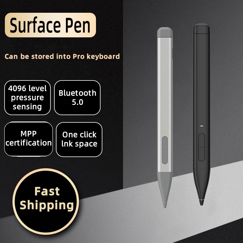 Microsoft Surface シリーズスタイラス Pro 8/9/10/X スタイラス Go Laptop 4096 圧力検知誤操作防止超薄型に適しています。