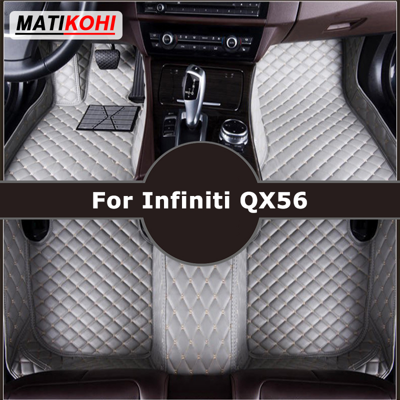 MATIKOHI カスタム車のフロアマットインフィニティ QX56 自動車カーペットフットコシュ Accessorie