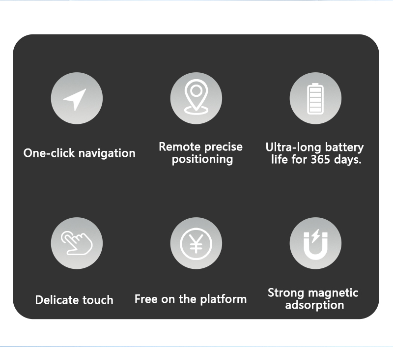 新しい交換可能なバッテリー長時間稼働スマート Apple City タグ GPS トラッカー強力な磁気付き