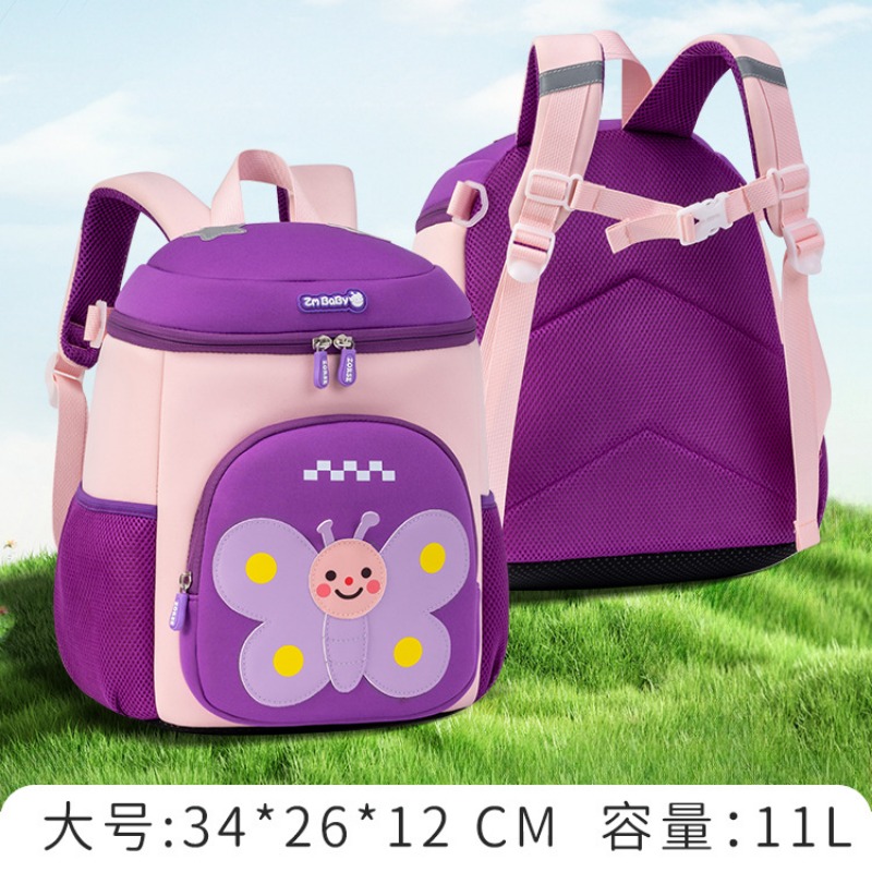 かわいい漫画幼児バックパック少年少女のための赤ちゃん就学前旅行バックパック幼稚園バックパック通学スクールバッグランドセル