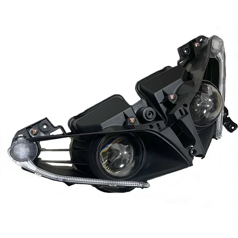 ヤマハ YZF-R1 YZF R1 2012 2013 2014 LED オートバイヘッドライトアセンブリヘッドランプに適合