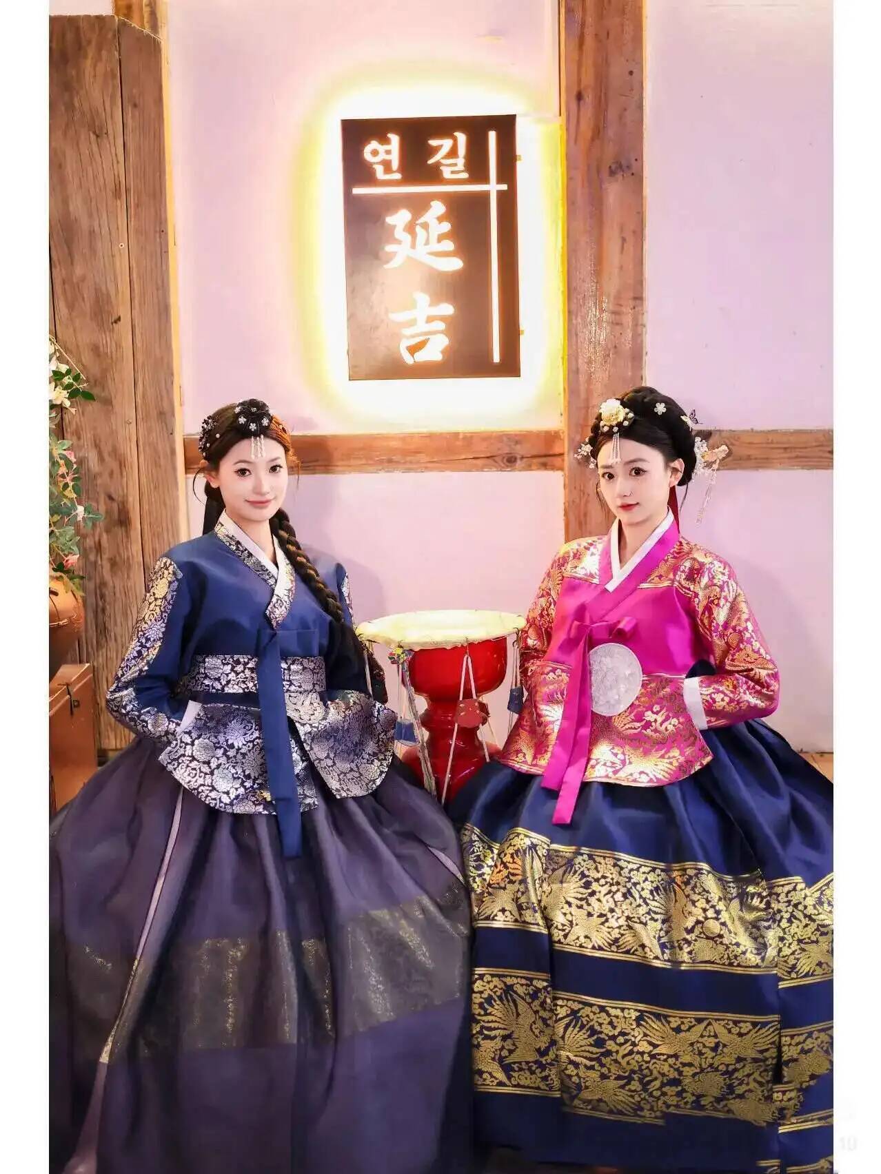 韓服新しいハイエンド韓国の伝統的な宮殿ドレス延吉延辺高貴な王女旅行写真超不滅の服