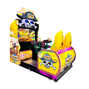 ライセン源工場製 遊園地用 2人用アーケード式シューティングゲーム コイン式ビデオシミュレーションゲーム機