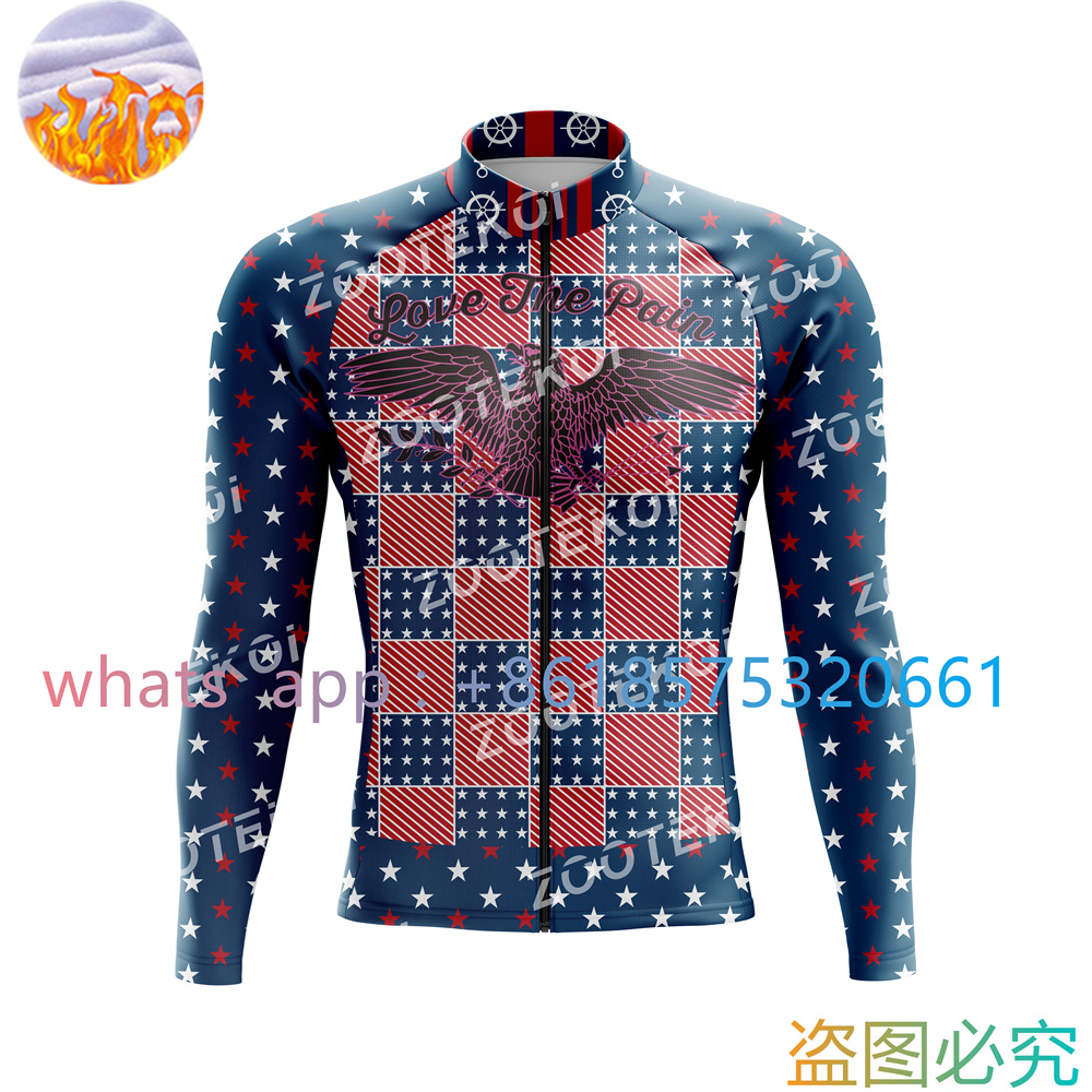 Love The Pain Pro 冬サーマルフリースサイクリングジャージバイクパンツセットメンズ Ropa Ciclismo Mtb 自転車マイヨサイクリング服