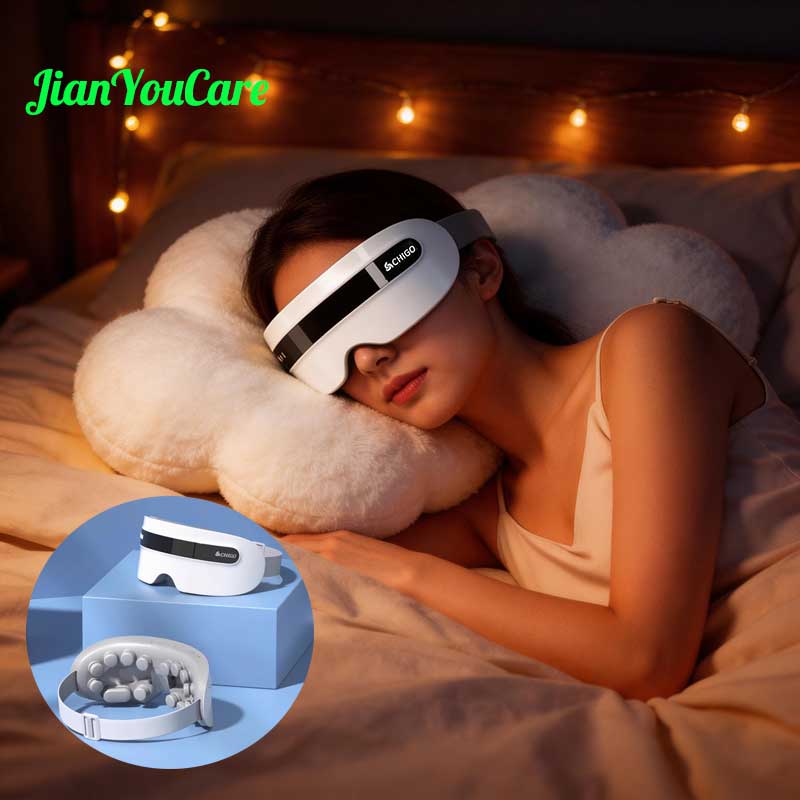 JianYouCare Electric Portable eye massage Steam eyes moisturizer Bluetooth Music Eye Fatigue Dark Circles Massager Improve Sleep
