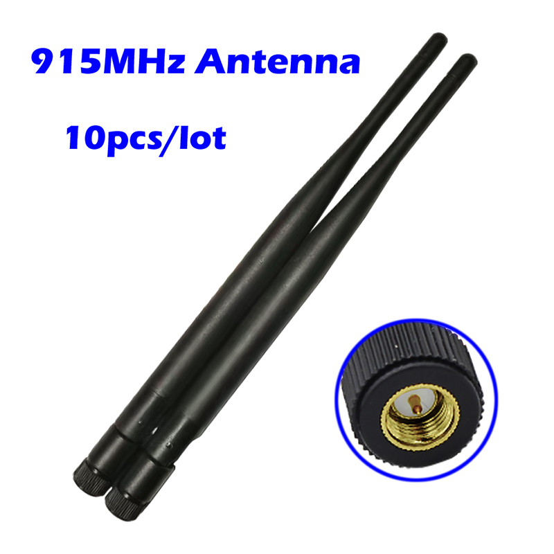 915MHz アンテナ 10 パック 5dbi ゴムオムニ空中 RF モジュールスマートコントロールホーム信号リピータアプリケーション GPRS システム Lorawan