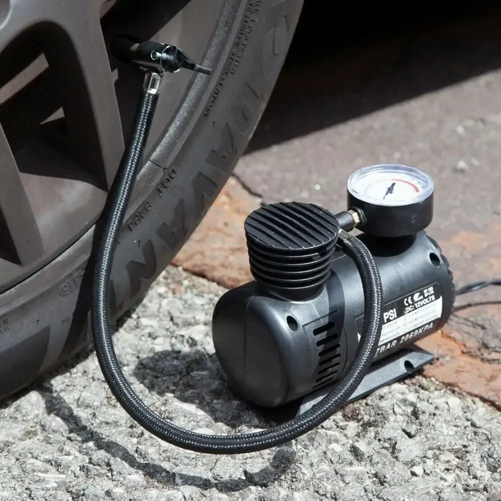 高品質自動電動ポンプ 300psi タイヤミニカータイヤインフレーター自動車修理アクセサリーインフレーター 12V