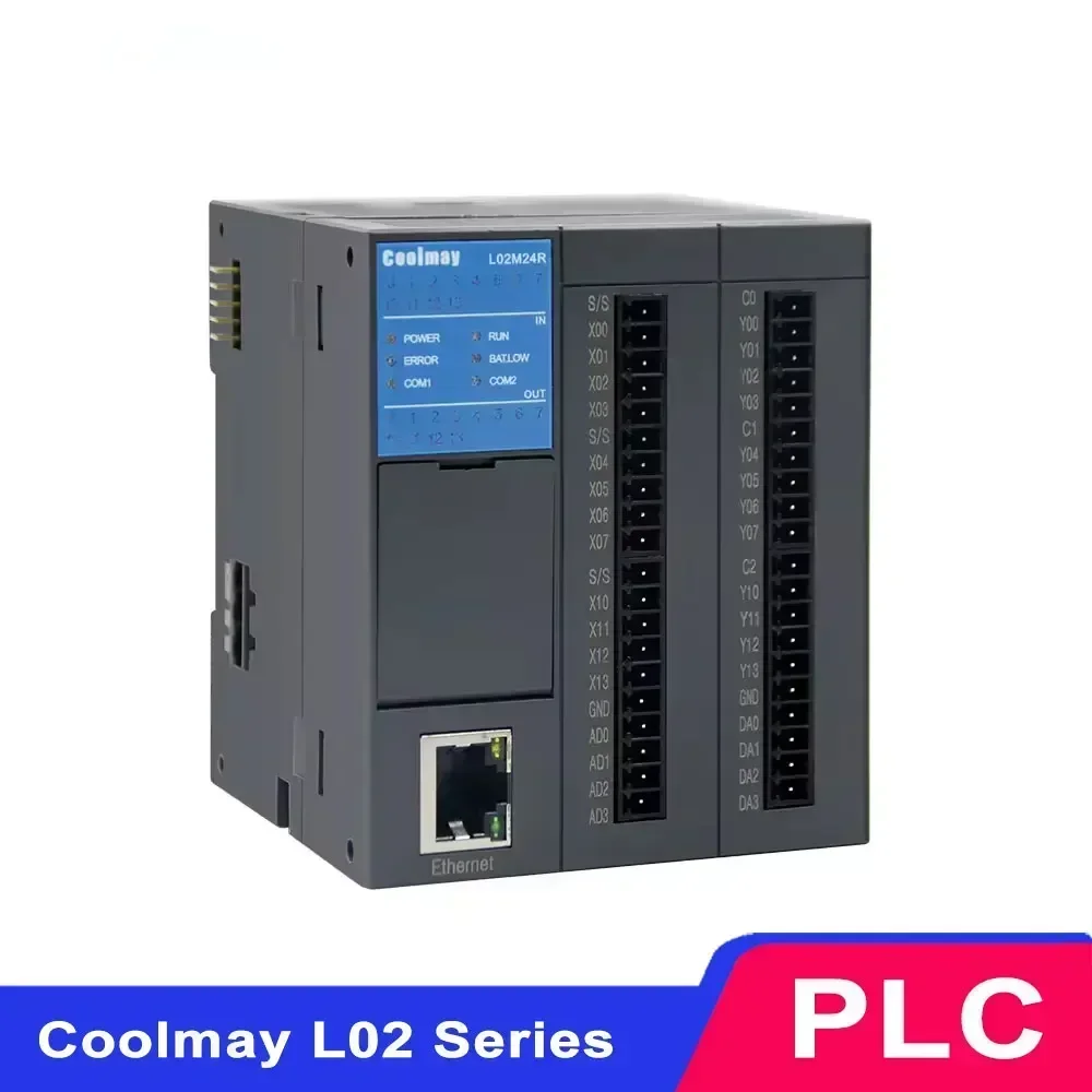 Coolmay L02 L02S L02S-24M L02S-32M L02M24T L02M24R L02M32T L02M32R 工場用 PLC プログラマブル ロジック コントローラー