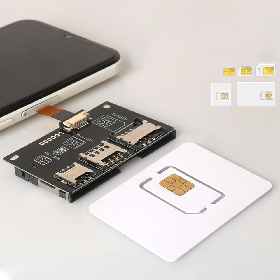 Nano SIM アクティベーションツール用コンバーターからスマートカード IC カード拡張用マイクロ用