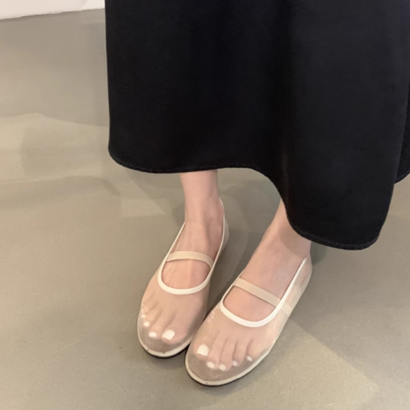 *ファッショナブルでセクシーで通気性のある売れ筋シングルシューズ、春​​/秋の新しいラウンドトゥの快適/カジュアルフラットシューズ、女性用
