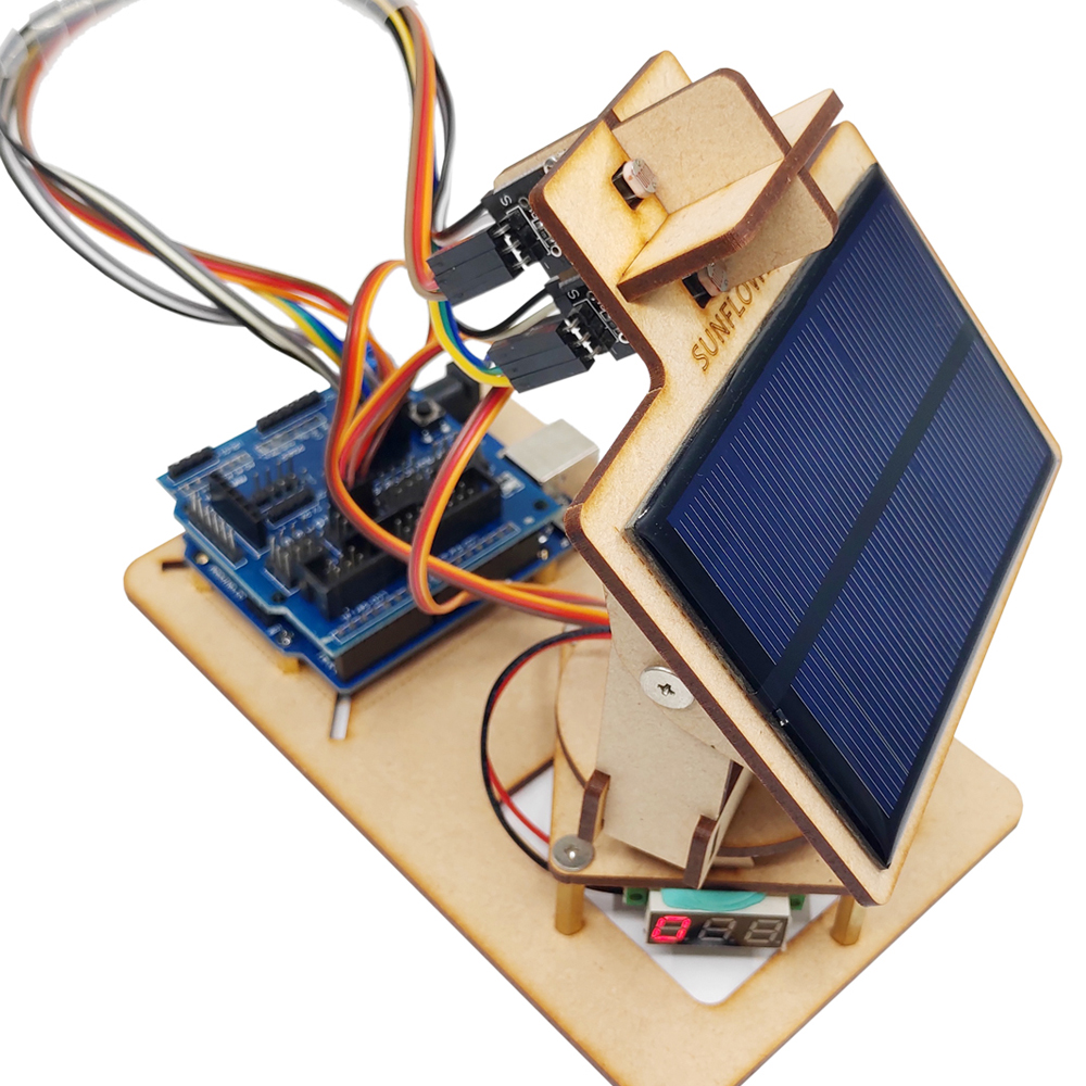 Arduino プログラム太陽追跡サントラッカー機器 DIY STEM プログラミングおもちゃの部品