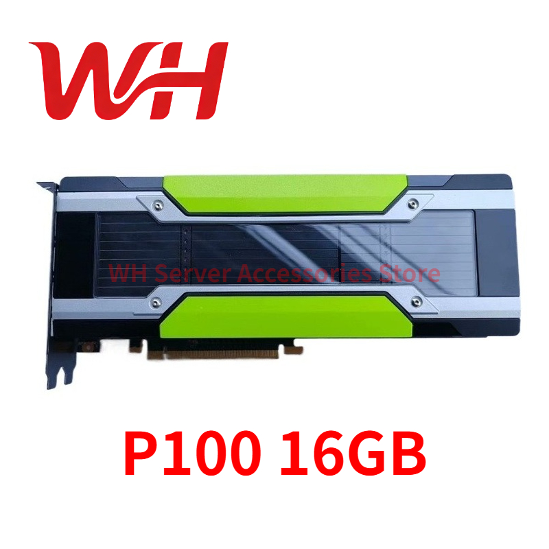 NVIDIA Tesla P100 16GB HBM2 PCI-E グラフィックカード サーバーGPU（ディープラーニング、AIコンピューティング、レンダリング用）