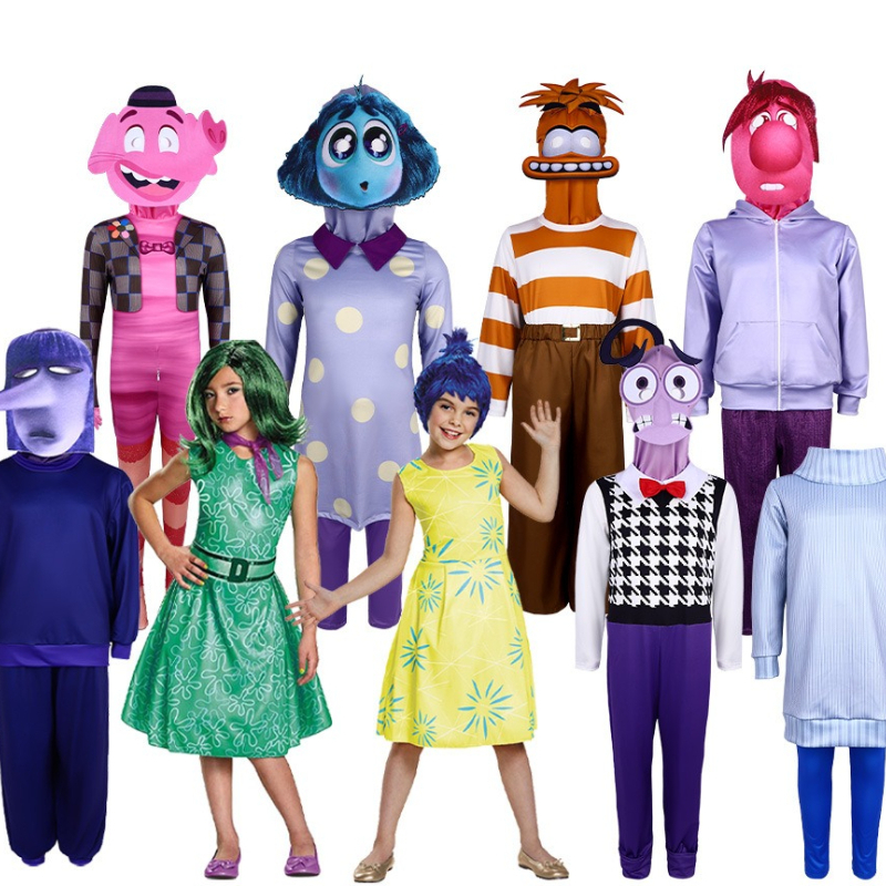 Inside Out2 Lele Cosplay Costume Halloween Stage Performance Costume Inside Out