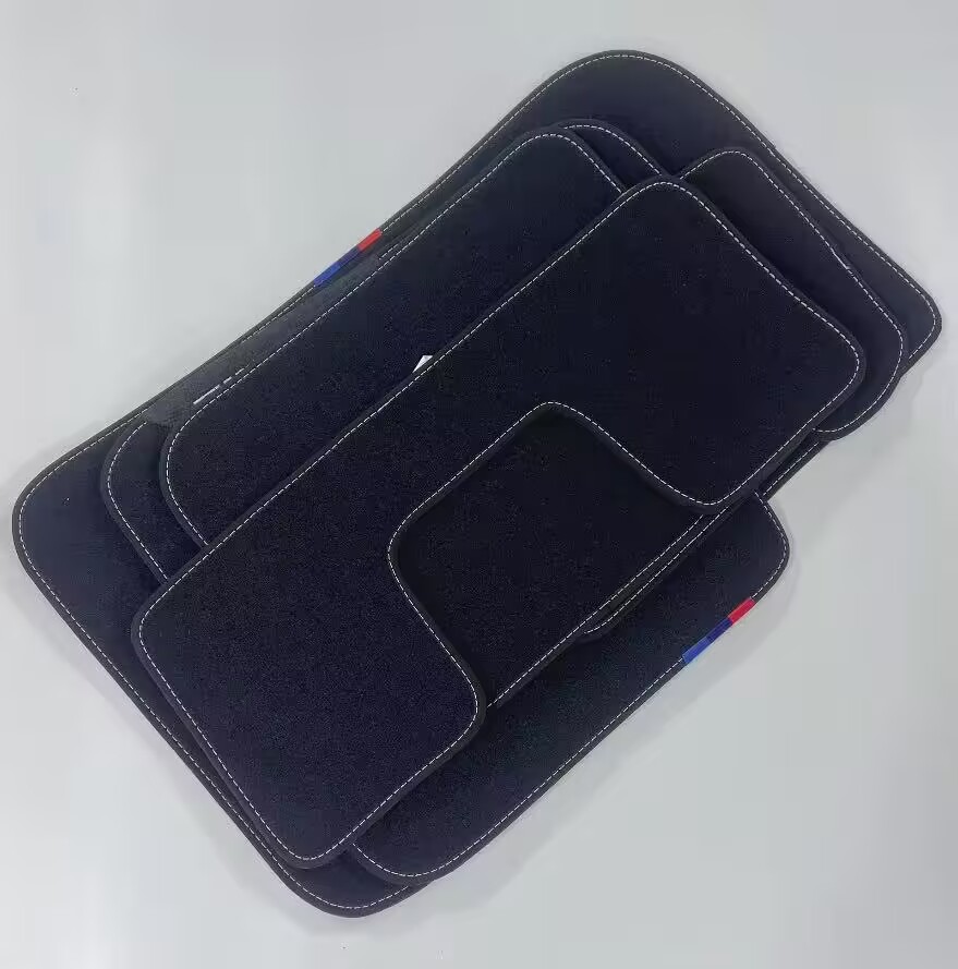 RHD フィット BMW X1X2 X3 X4 X5 X6 X7 X3M X4M X5M F49 F25 F26 F15/16 G01/02/05/06 フットマットトラック生地ベルベットライン