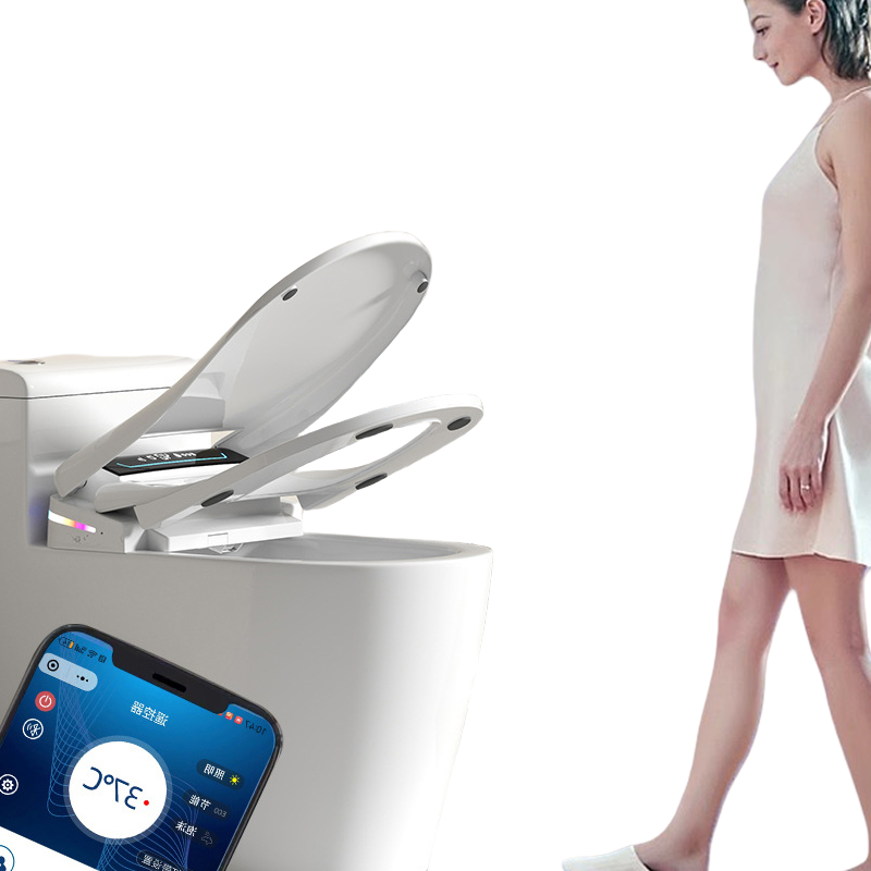 WETIPS 自動フリップトイレ電気ビデ Japonais 熱トイレクリーナー WC 蓋インテリジェント APP 制御日本スマート便座