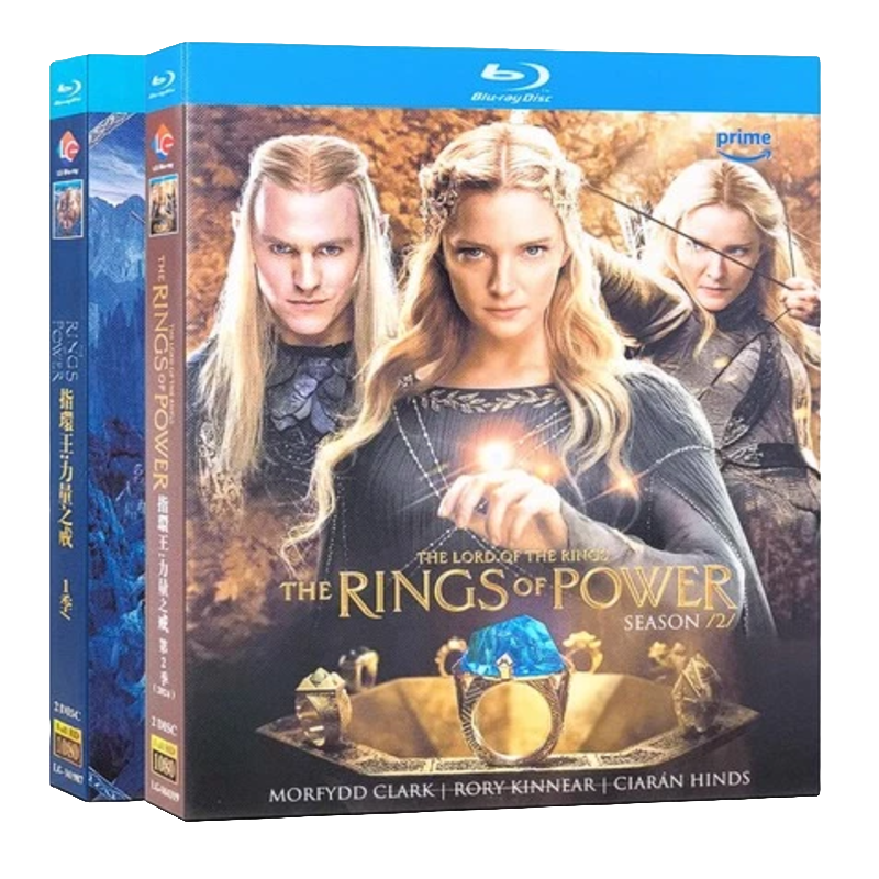 ロード・オブ・ザ・リング: リング・オブ・パワー シーズン 1-2 シリーズ 4 枚組 Blu-ray ディスク