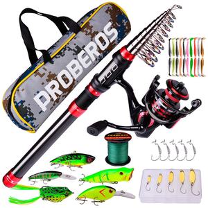キャスティングロッドセット　長距離海釣り用ロッド　釣り道具セットと釣り糸のセット　海外直送・在庫あり