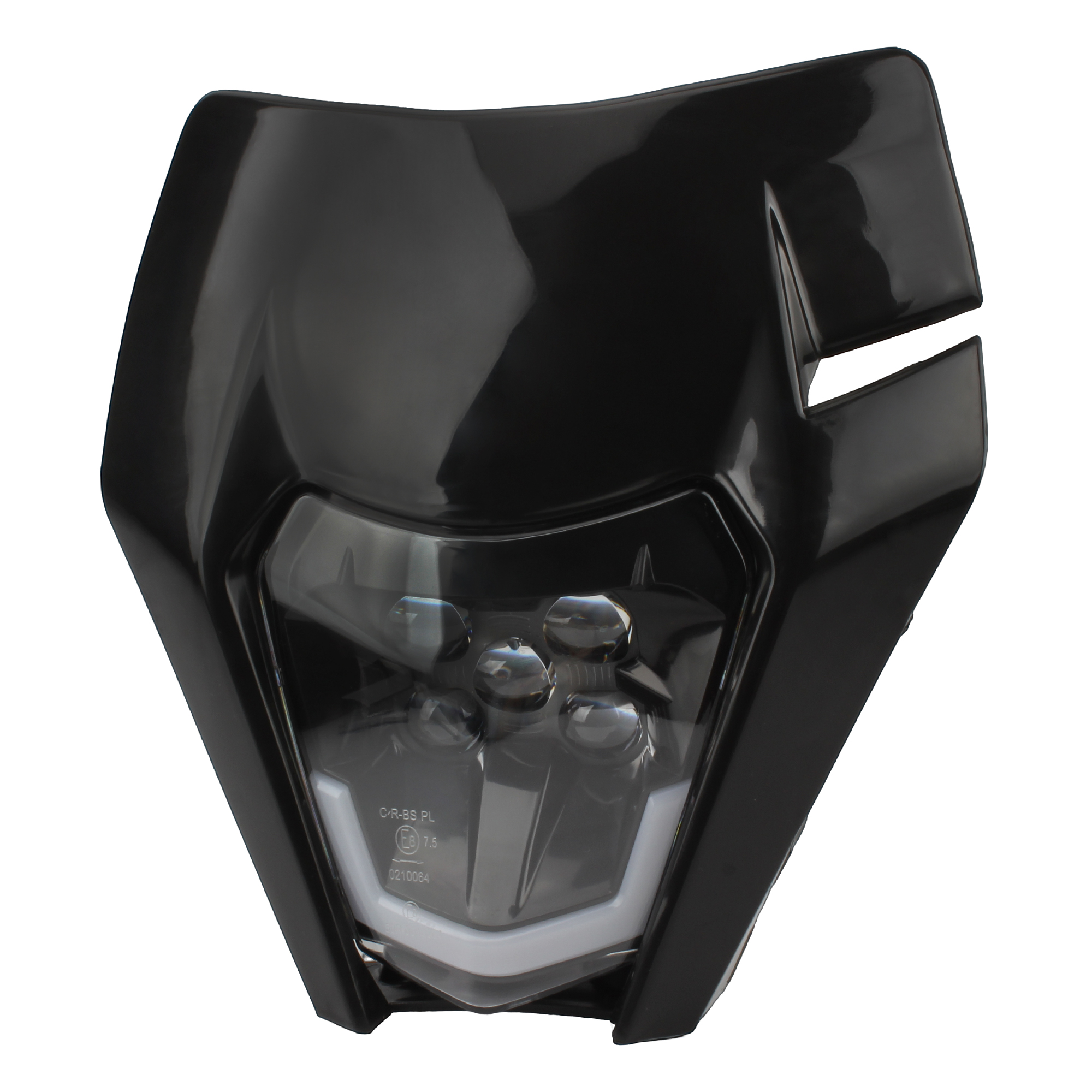 オートバイ LED ヘッドライトプレートフェアリング KTM EXC XC SX SXF MX 125-500 2018-2023 ヘッドランプスーパーモトダートバイクエンデューロモトクロス