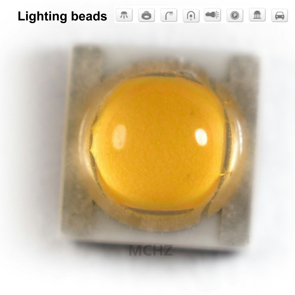 500 個 3535 LED ブリッジラックス 45mil ツェナーダイオード ハイパワー 2 ワット 3000K 5700K セラミック基板フルスペクトル