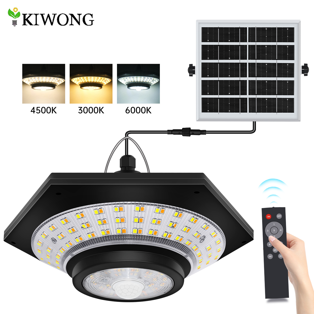 ソーラーシェッドライトソーラーペンダントライト屋内屋外228/180 LED 1000LM 5モードリモコン付き納屋ガゼボガレージ用