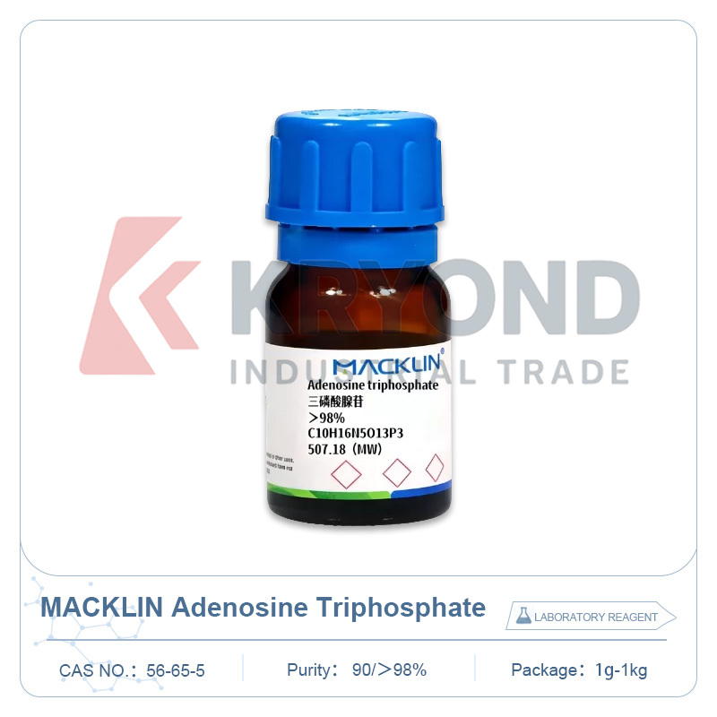 MACKLIN アデノシン三リン酸 (ATP) 生化学研究分析用実験室用化学試薬サンプル調製材料 1g 1kg