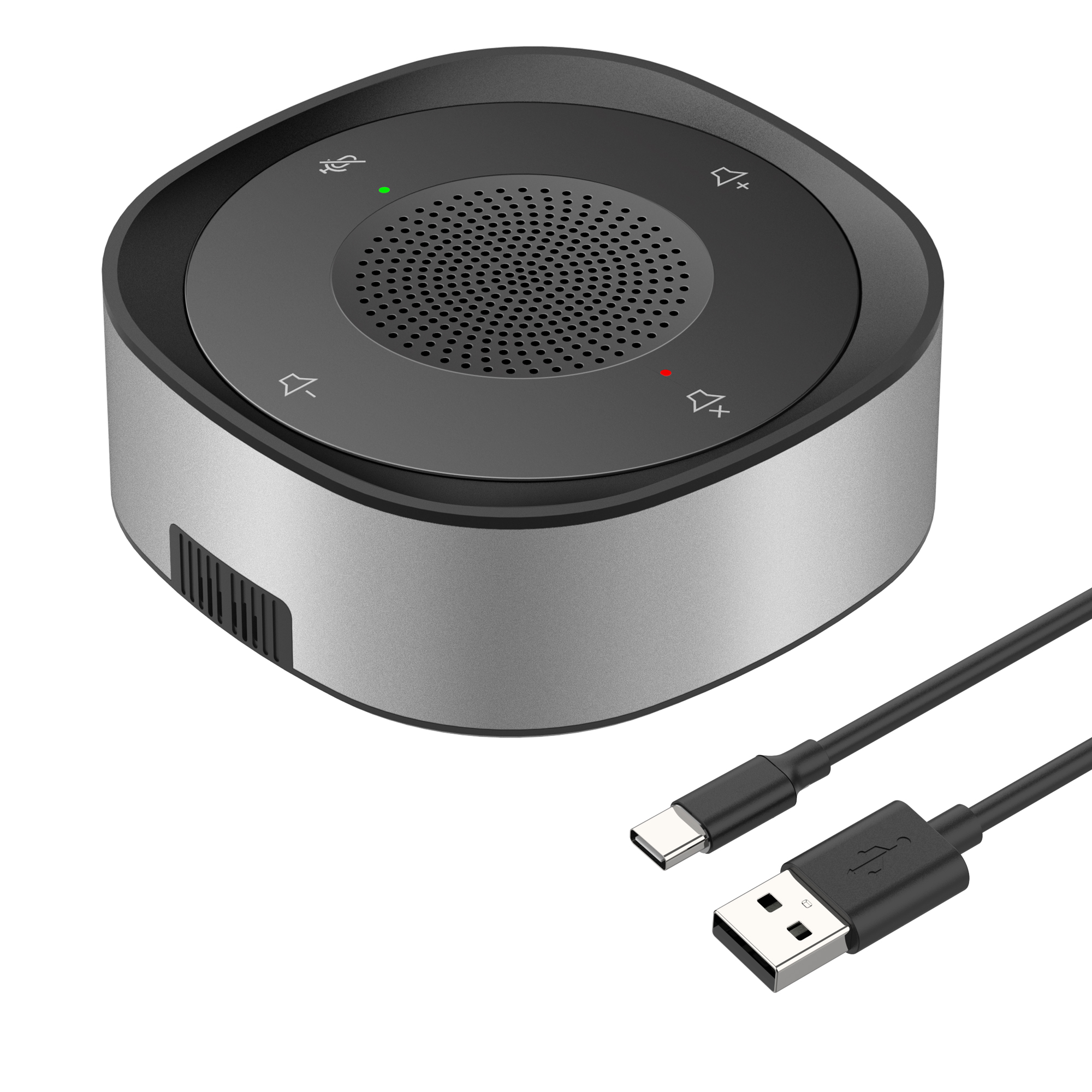 USB 会議スピーカーマイク有線タッチキーオムニマイク指向性大音量ピックアップ PnP ラップトップノートブック