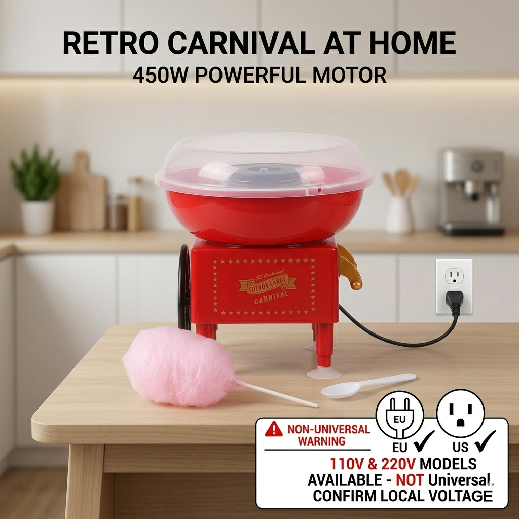 450 ワットミニ綿菓子メーカーホームパーティー DIY スイートマシュマロマシンサポートオイルレス 110 V 220 V バージョン非ユニバーサル