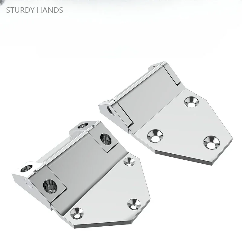 1PCS304 ステンレス鋼の拡大と厚みのある頑丈なオーブンヒンジ産業機械電気キャビネットドアヒンジ
