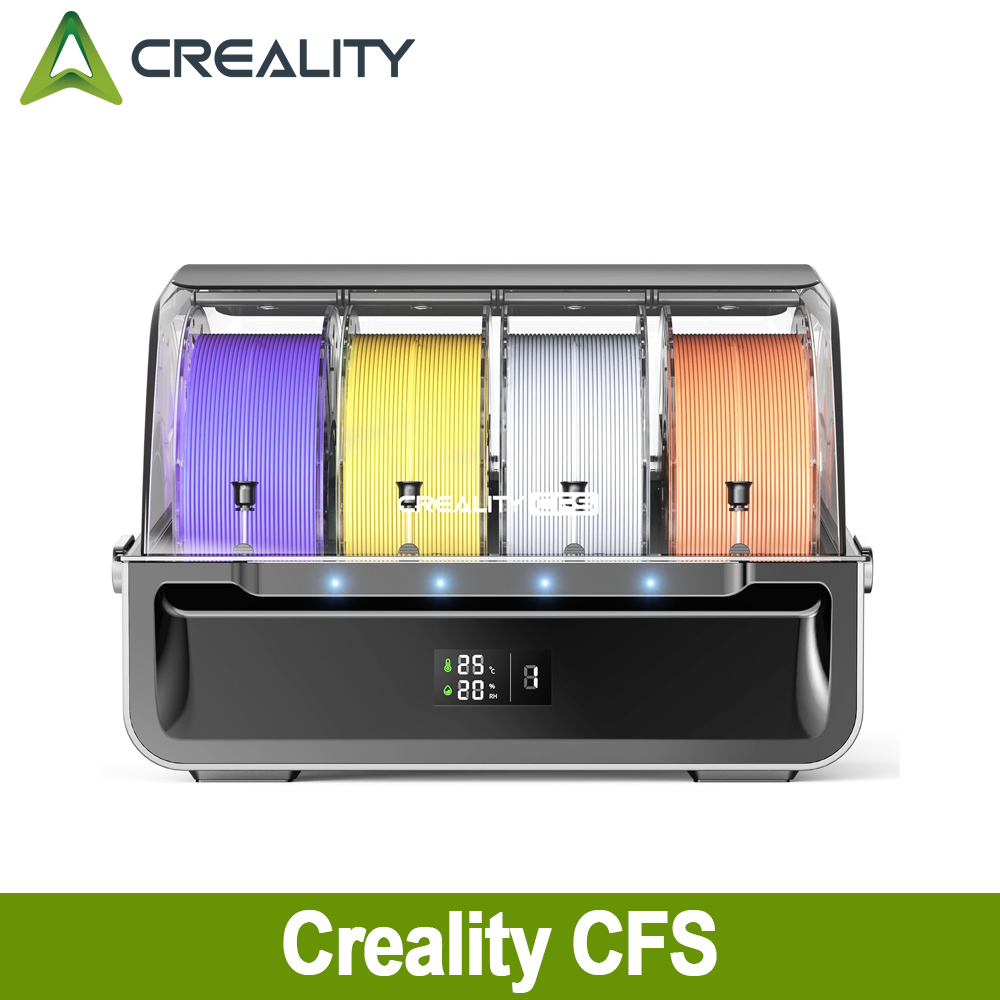 Creality CFS -Creality フィラメント システム マルチカラー 3D プリンター フィラメント システムは Creality K2 Plus 3D プリンターの 4 パラレルをサポートします