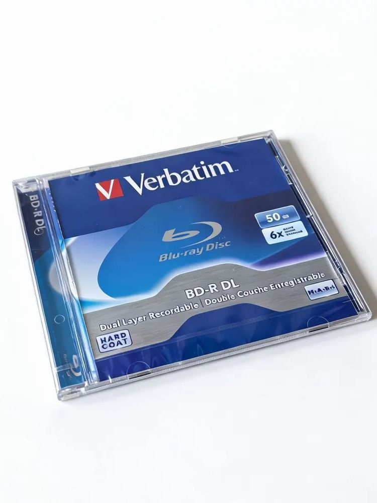 Verbatim Blu-Ray ディスク BD-R DL 50GB 6X BDR ブランク ブルーレイ ディスク デュアルレイヤー記録可能