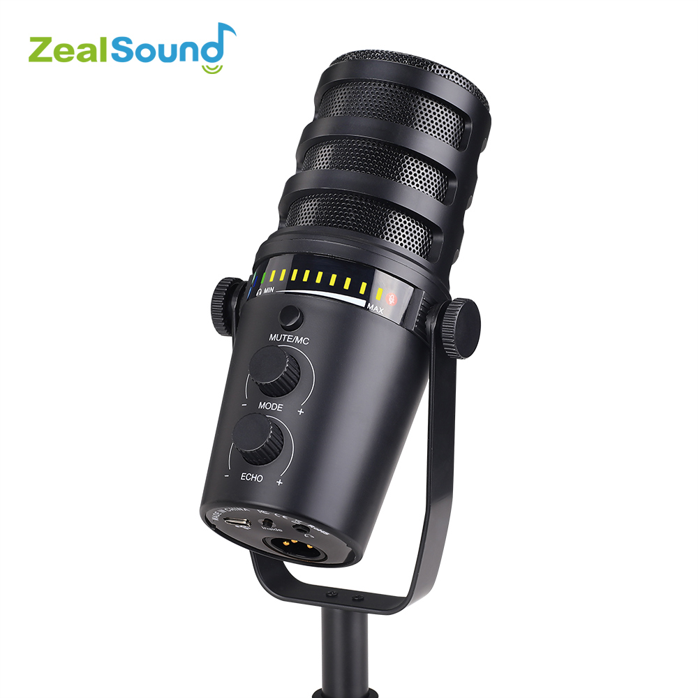 Haomuren プロフェッショナルダイナミックマイク、USB XLR ポッドキャスト PC マイク録音ストリーミングゲームボーカルラップトップデスクトップ MU7