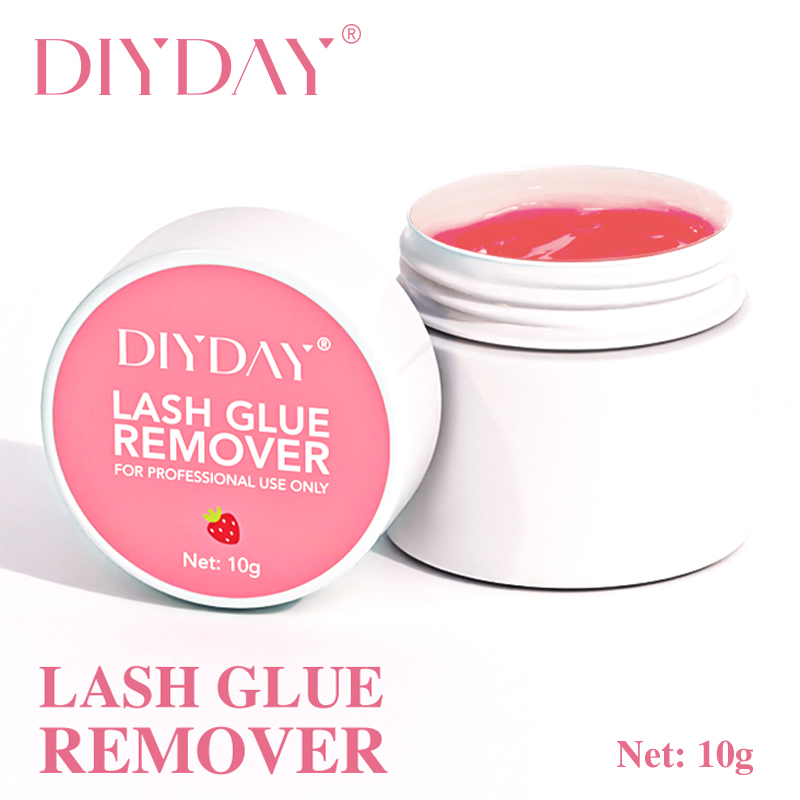 DIYDAY まつげグルーリムーバー 刺激なし 超高速クリーニング ラッシュクリーム 敏感な目にも安全 つけまつげを簡単に除去