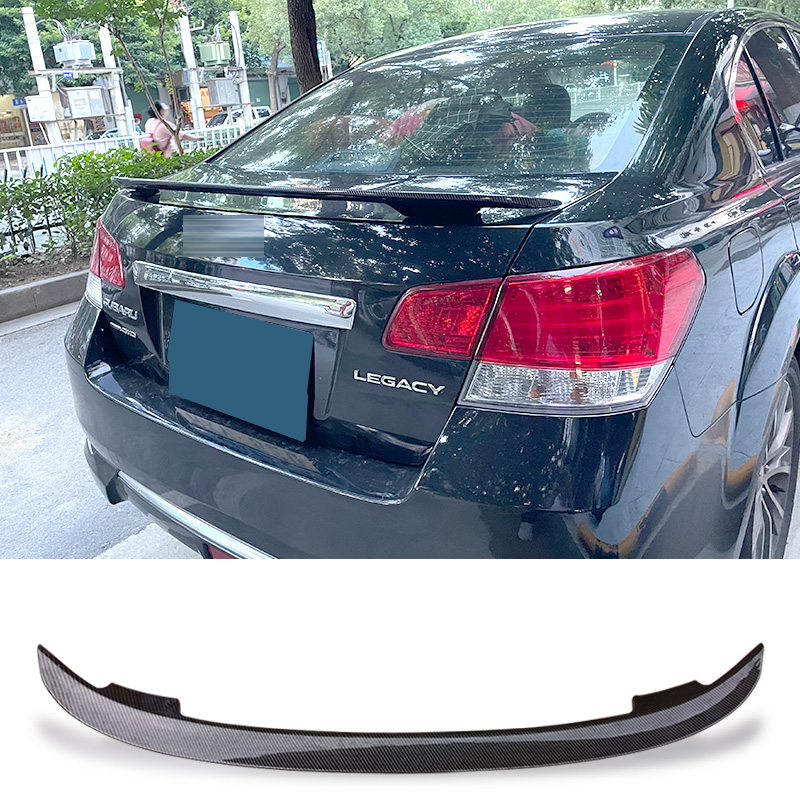 トランクスポイラーユニバーサル ABS 材料一般的なタイプ車のリアトランクウイングテールスポイラースバルレガシィセダン 2010-2020