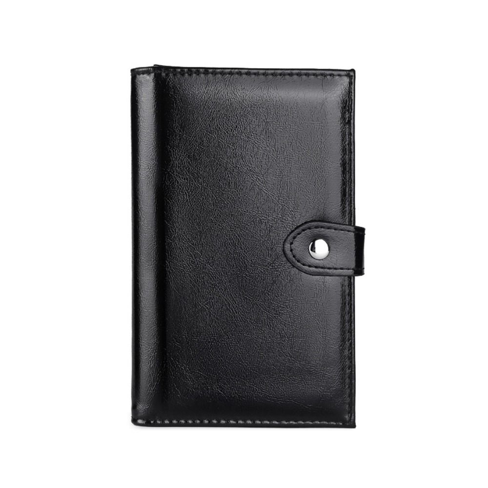 カードホルダー PU レザーパスポートバッグパスポートカバーチケットホルダーパスポートクリップ財布 RFID 盗難防止ストレージカードバッグメンズ