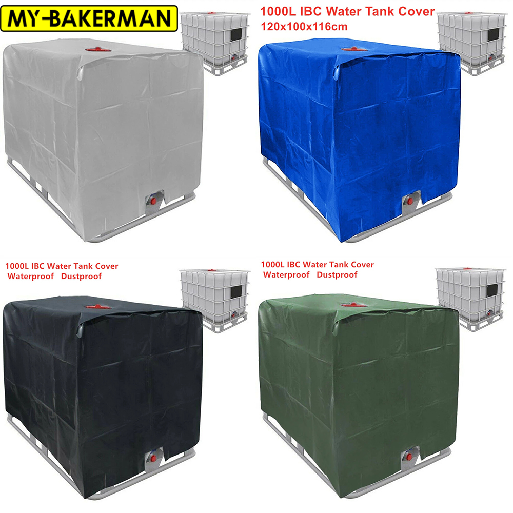 4 色 IBC 屋外カバー雨水タンク 1000 リットルコンテナホイル防水防塵カバー日焼け防止オックスフォード布