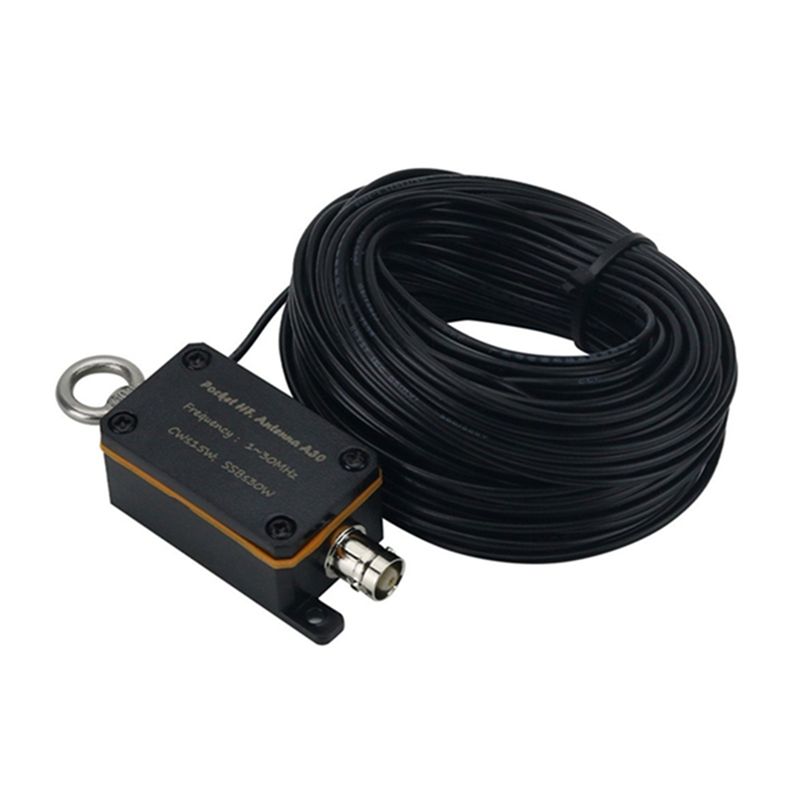 AU67-1-30Mhz ポケット アンテナ A30 短波アンテナ 広帯域終端給電アンテナ 短波アンテナ