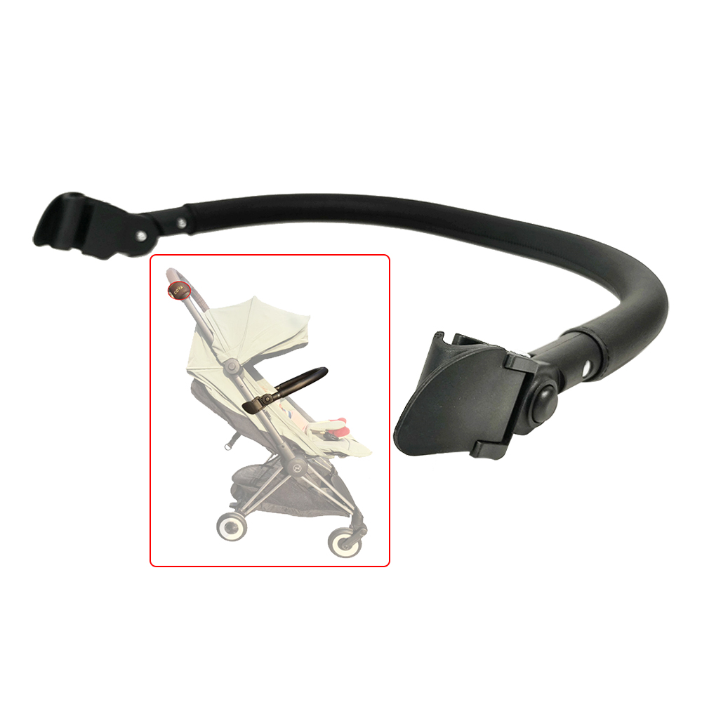 バギーバンペバー Cybex Coya ベビーカーアームレストレザーカバー角度調整可能な安全フェンスベビー交換アクセサリー