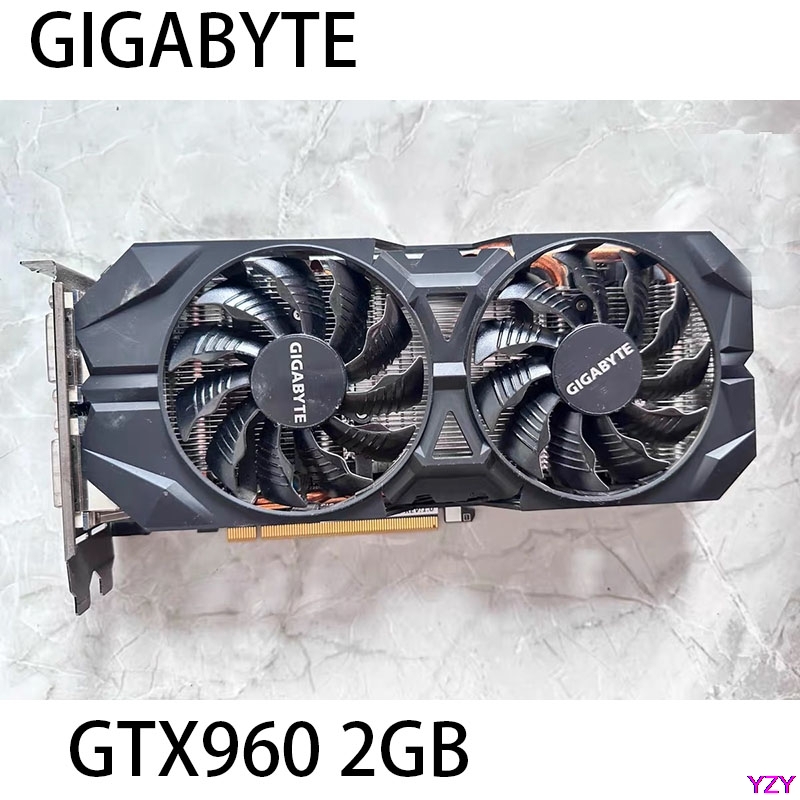 オリジナル GeForce GTX 960 2GB ビデオカード 128ビット GDDR5 グラフィックカード nVIDIA Map GTX950 GTX 960-2GD5 カード