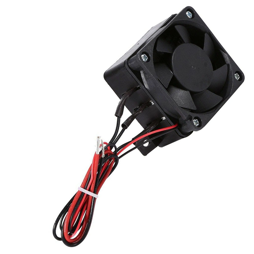 ヒーターファン付き電気セラミックサーモスタット 100 ワット 12 V PTC ヒーターユニバーサル加熱ファン冬車内暖房アクセサリー