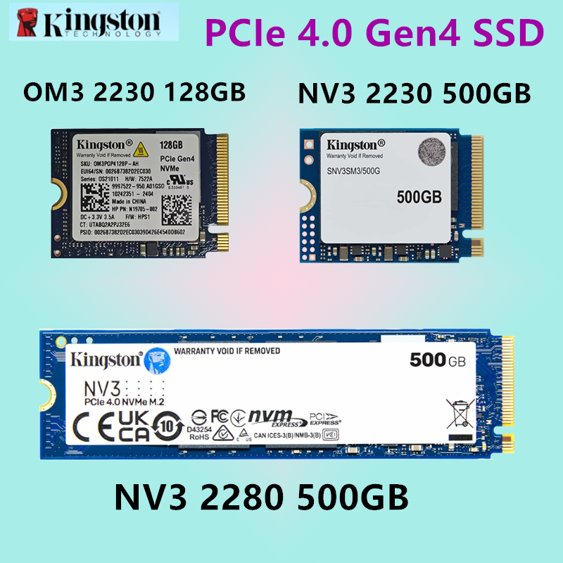 キングストン 内蔵ソリッド ステート ドライブ NV3 500GB 1TB 2TB M.2 2230 /2280 NVMe SSD