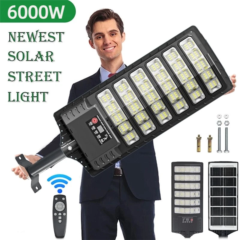 ソーラー街路灯 屋外夕暮れから夜明けまで ソーラーライト 5000mah 屋外 リモコン付き ソーラー駐車場ライト 中庭用