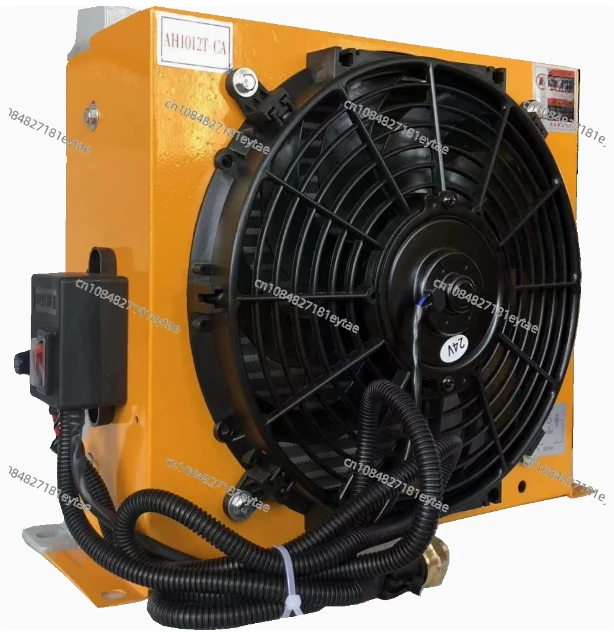 100L/分油圧空気クーラー AH1012 ハードウェアツールファン空冷油冷却機 220v 24v 12v 380v 燃料タンク冷却