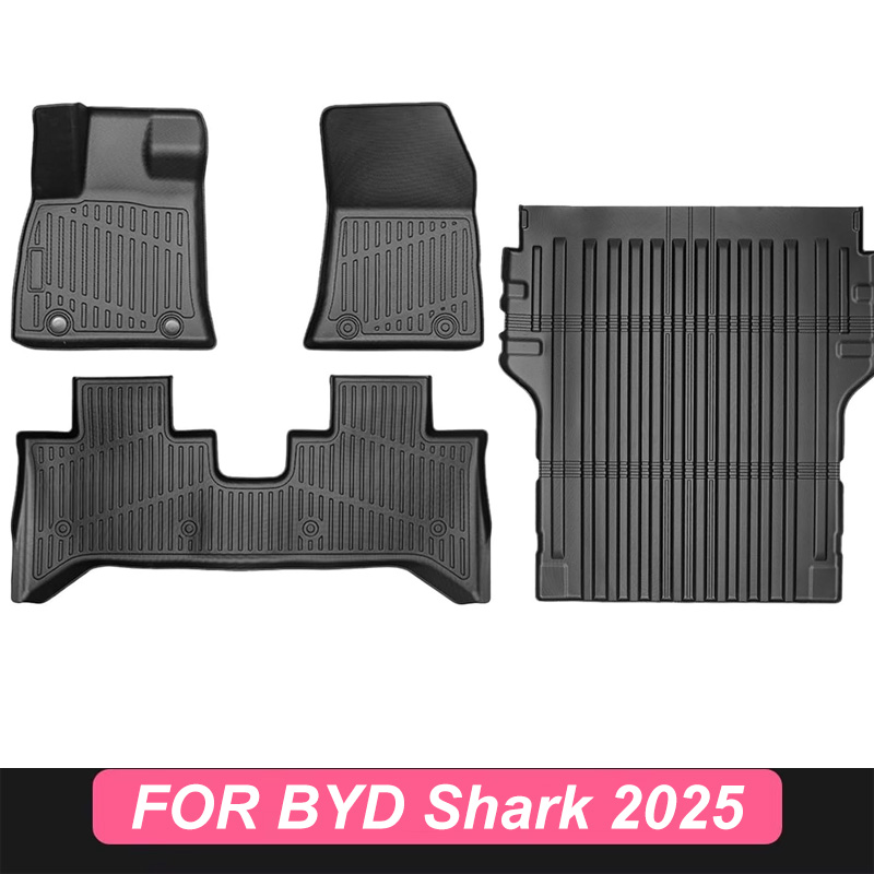 2024-2025 BYD シャーク ピックアップ フロアマット