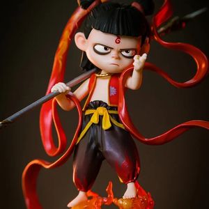 K386 哪吒は、最も人気のあるアニメキャラクターであり、漫画キャラクターの彫刻、屋外スタイルのアート作品、3D工芸品、レジャーのランドマーク像です。