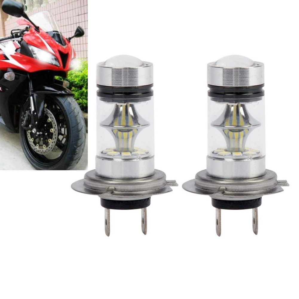 ホンダ CBR600RR 03-16 CBR1000RR 04-17 ゴールドウィング 1800 GL1800 01-16 CBR 954 929 F4i 00-03 F6B 13-16 H7 LED ヘッドライト電球白